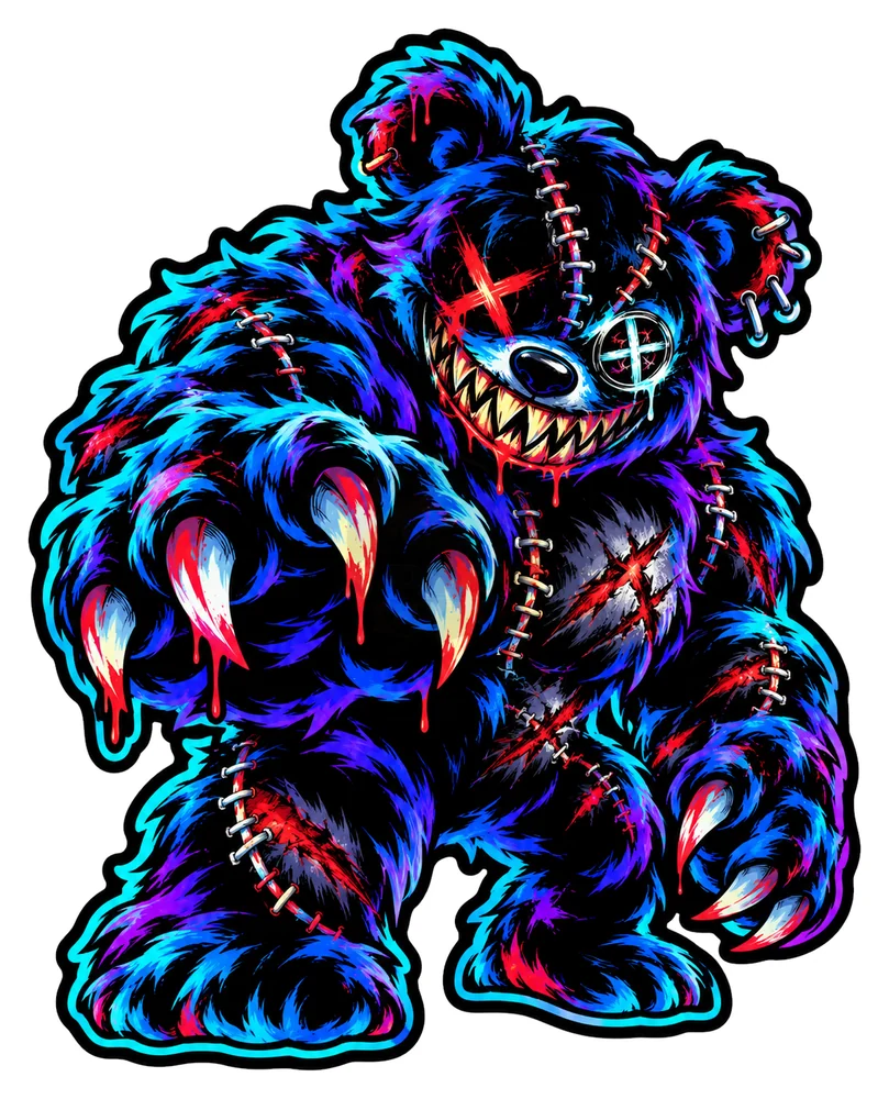 Big Bad Teddy decal