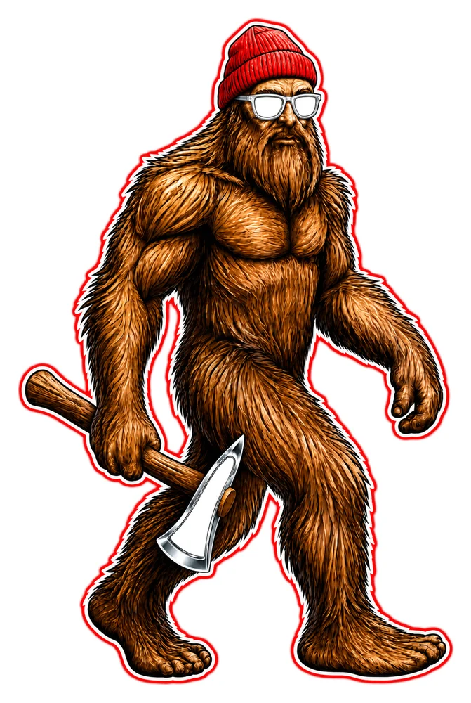 PDX Sasquatch decal